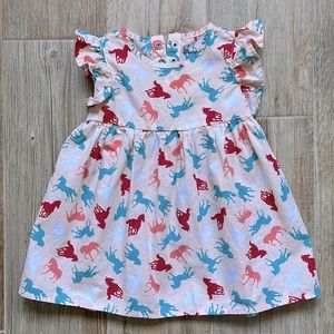 Wrangler Baby Girl Horse Dress 12 mo